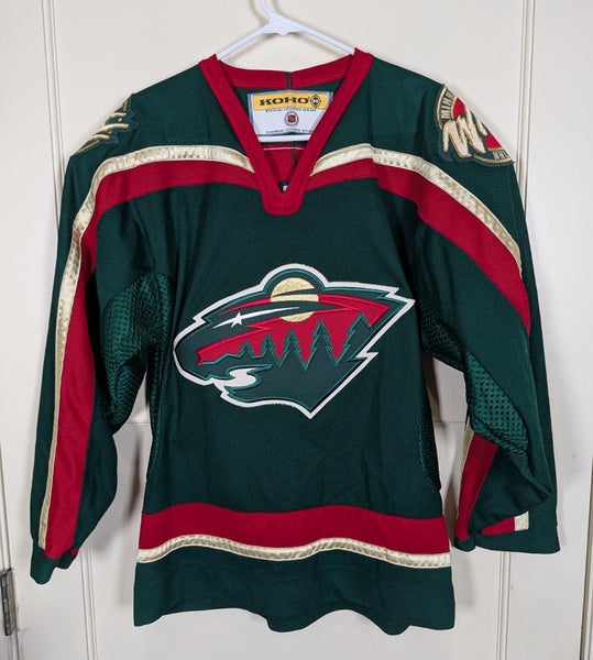 Vintage Y2K Koho NHL Minnesota Wild Green Hockey Jersey Adult Size: S Canada