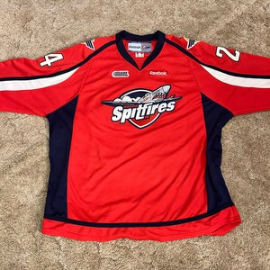 Spitfires Matt Cooke XXL Reebok Jersey (Used)