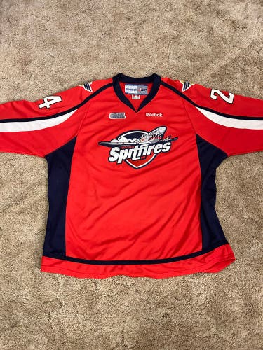 Spitfires Matt Cooke XXL Reebok Jersey (Used)