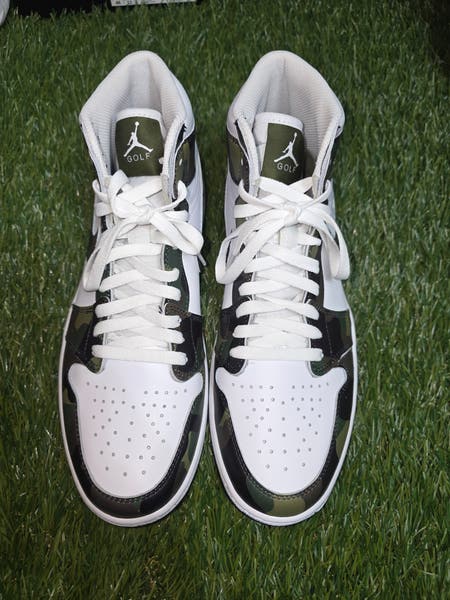Nike Air Jordan 1 High Golf 'Camo' | SidelineSwap | Buy and Sell