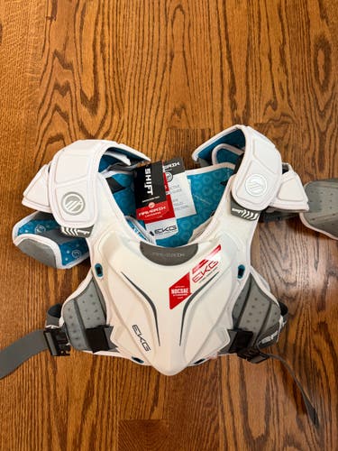 Adult Maverik Shift EKG Shoulder Pads sz Large