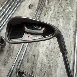 Ping G20 Irons #6 - #9, PW, UW, SW, LW + Ping G2 HL #4 & #5 Black Dot Steel Shaft Right Hand