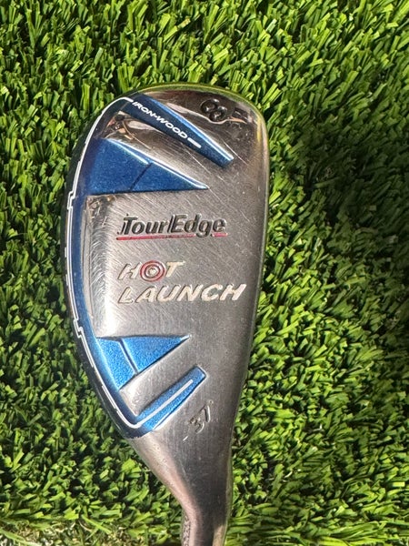 RH Tour Edge Hot Launch 8 Hybrid 37* Hot Launch 45g Ladies Flex Graphite Womens