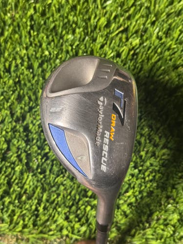 Right Handed TaylorMade R7 draw rescue 4H Hybrid  22* REAX 45g ladies flex 39"