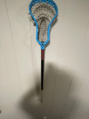 Lacrosse stick with ecd head
