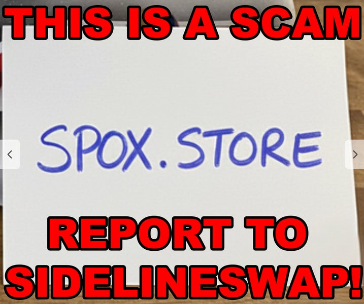 DO NOT BUY FROM ANY SPOX.STORE ACCOUNT! THESE ARE FRAUDULENT SCAM ACCOUNTS! *SHARE AND REPOST!*