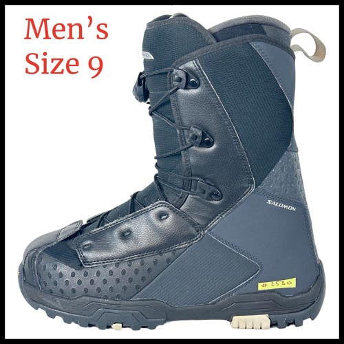 #2580 Salomon Maori Mens Snowboard Boots Size 9