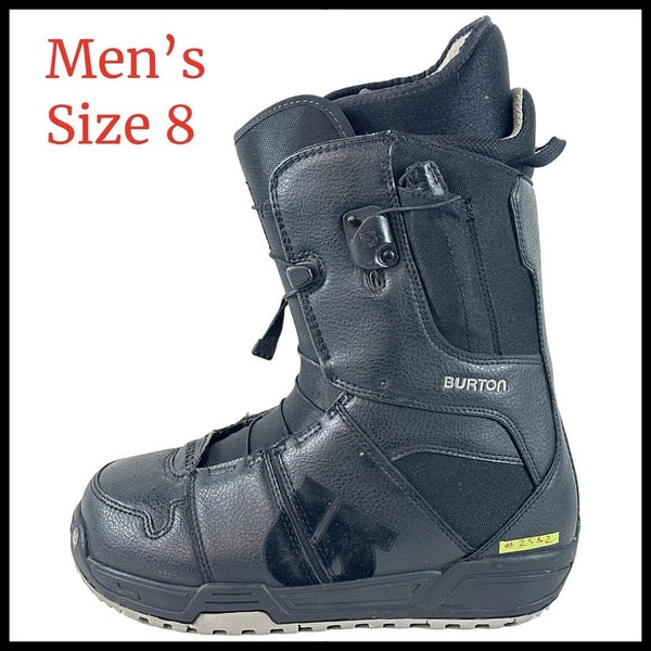 #2582 Burton Moto Mens Snowboard Boots Size 8