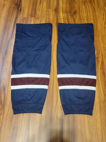 Colorado Avalanche Junior Hockey Socks Maroon Brand New
