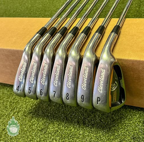 Used RH Cleveland CG Gold MCT Irons 4-PW Regular Flex Steel Golf Club Set