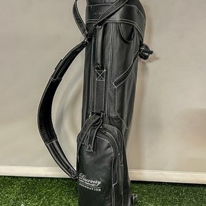 Sun Mountain Leather Sunday 4-Way Golf Carry Bag