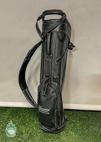 Sun Mountain Leather Sunday 4-Way Golf Carry Bag