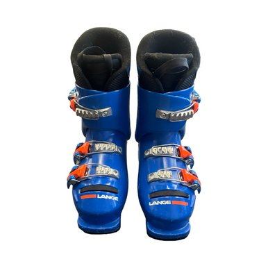 Used Lange RSJ 50 Boys DH Ski Boot Black 225 MP - J04.5 - W5.5 10299-C000303463