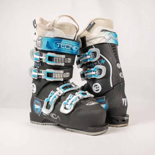 Tecnica Mach 1 MVW Mondo 23/23.5 Women's 6/6.5 US All Mountain Ski Boots 275mm (Used)