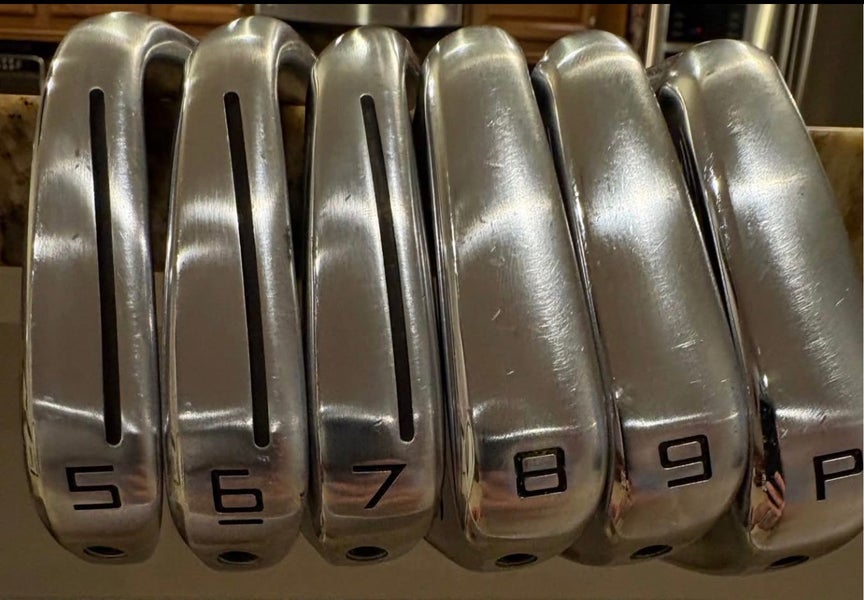 Men's 2020 TaylorMade TaylorMade 2020 P770 Left Hand Iron Set Stiff Flex Steel Shaft (Used)