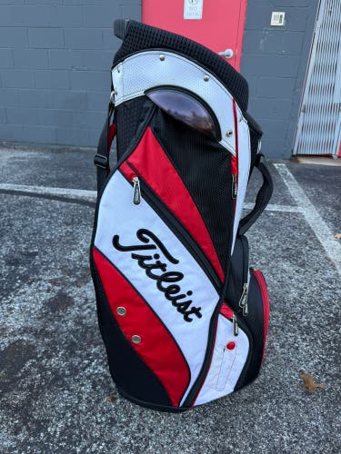 Titleist Cart 14 Way Golf Bag Used