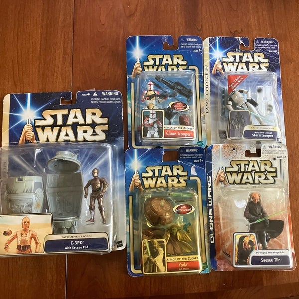 Star Wars A New Hope C-3PO with Escape Pod Deluxe Action Figure Hasbro 2003