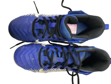 Used Nike ALPHA CLEATS BB/SB Cleats Royal Blue Junior 05.5 11613-S000172824
