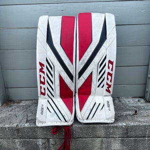 26" CCM Axis 1.5 Goalie Leg Pads (Used)