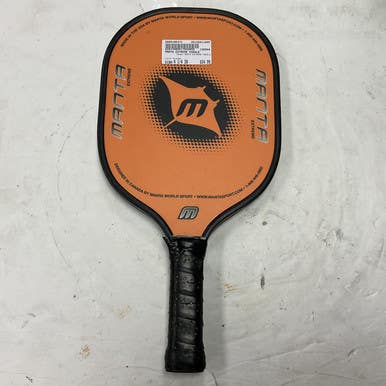 Used MANTA EXTREME Pickleball Paddle Orange 4 1/4" 11855-S000195471