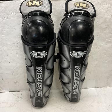 Used Easton ULTRALITE Senior Hockey Shin Guards 15" 11855-S000195458