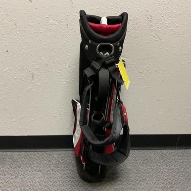Used Maxfli Jr Stand Bag Black And Red 11855-S000195448