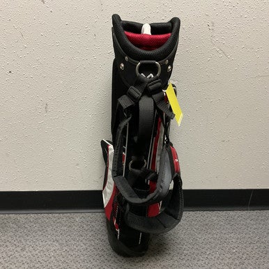 Used Maxfli Jr Stand Bag Black And Red 11855-S000195448