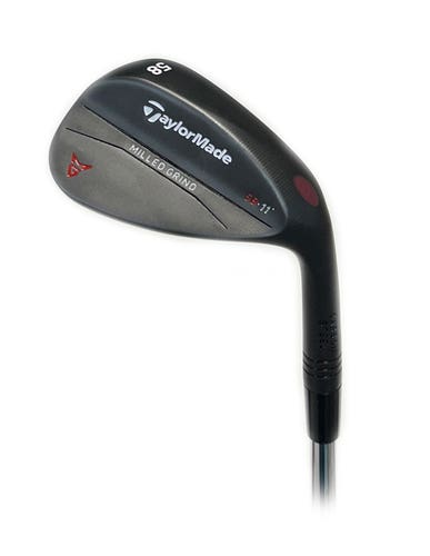 TaylorMade Milled Grind Black 58*/11* Lob Wedge True Temper Dynamic Gold Wedge