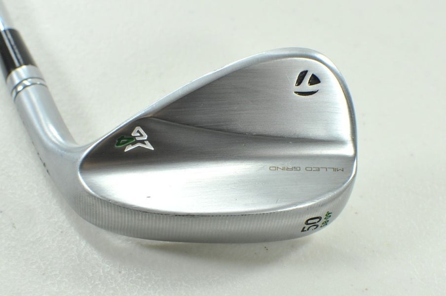 TaylorMade Milled Grind 4 Satin 50*-09 Wedge Right DG Wedge Flex Steel # 206810