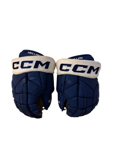 Maple Leafs CCM HG12 Gloves 14" Pro Stock (Used)