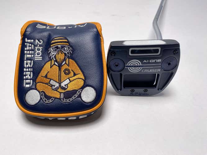 Odyssey Ai-One 2-Ball Jailbird Cruiser Putter 38" Mens RH HC
