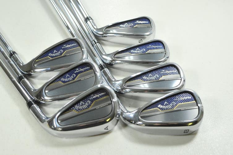 Callaway Paradym X 5-PW,AW Iron Set Regular Flex Right MPH 85g Steel # 207128
