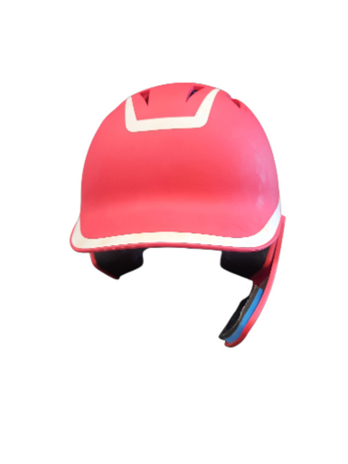 Used Easton RED W/CHIN GUARD Batting Helmet No Mask Red MD 11850-S000022304