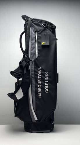 Cobra Ultralight Pro Stand Golf Bag Black White 4-Way Divide Dual-Strap