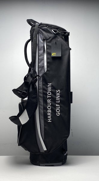 Cobra Ultralight Pro Stand Golf Bag Black White 4-Way Divide Dual-Strap