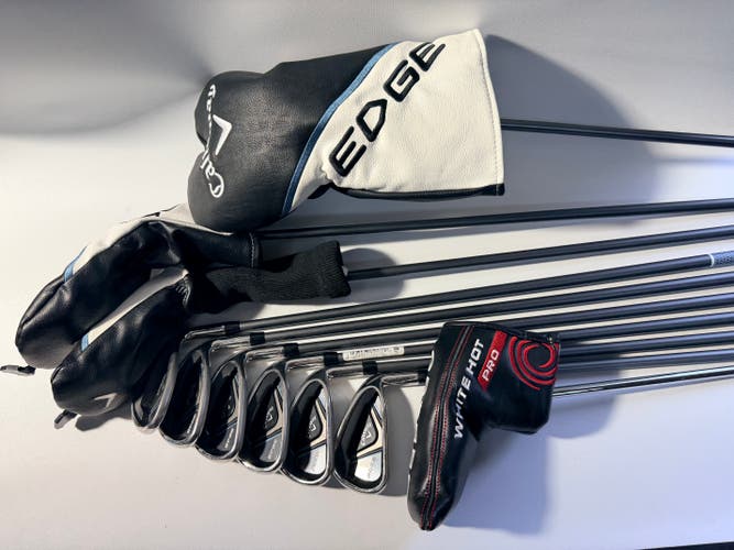 Callaway Edge Right Hand Complete Golf Set Regular Graphite Complete Golf Set(Used)
