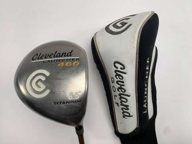 Cleveland Launcher 460 Titanium Driver 8.5* Launcher Gold 65g Stiff Mens RH HC