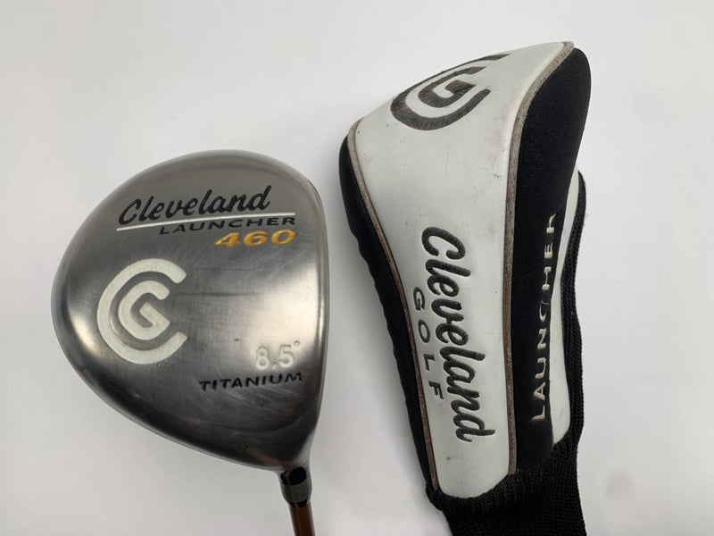 Cleveland Launcher 460 Titanium Driver 8.5* Launcher Gold 65g Stiff Mens RH HC