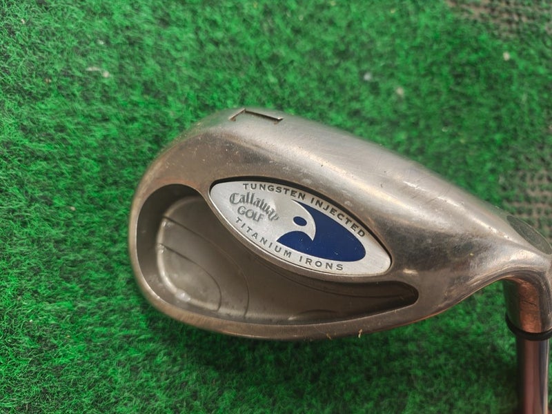 Callaway Hawkeye Tungsten Titanium Lob Wedge LW Graphite Shaft Firm Flex