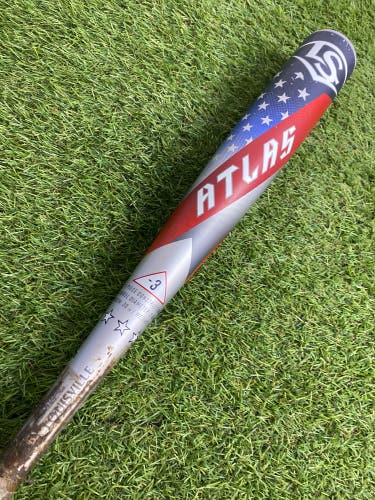 2025 Louisville Slugger Atlas Alloy Bat BBCOR Certified (-3) Alloy 27 oz 30" (Used)