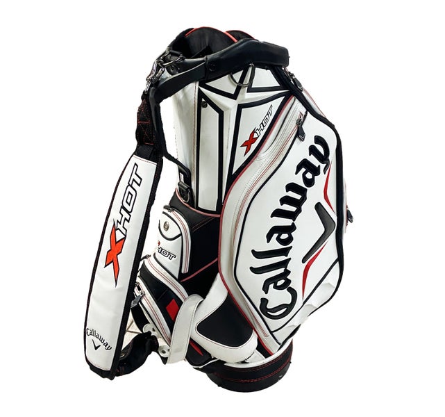 Callaway X-Hot White/Red/Black 6-Way Tour Staff Bag