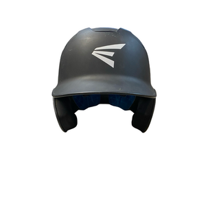 Used Easton BLACK BASEBALL HELMET Batting Helmet No Mask Black SM 11706-S000368404