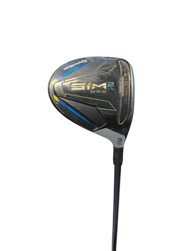 Used Taylormade SIM 2 MAX Mens Fairway Wood RH 3 Wood 11706-S000368397