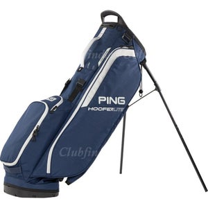 Ping Hoofer Lite Heather Navy/Platinum 4-Way Golf Stand Bag w/ Raincover