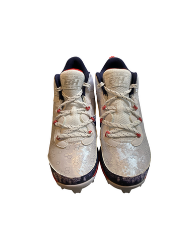 Used Under Armour OUT OF HERE BH BB/SB Cleats White Junior 05.5 11706-S000368323