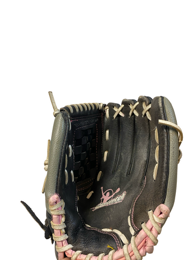 Used Rawlings FAST PITCH SOFTBALL BB/SB Glove RH Throw Black 11 1/2" 11706-S000368278