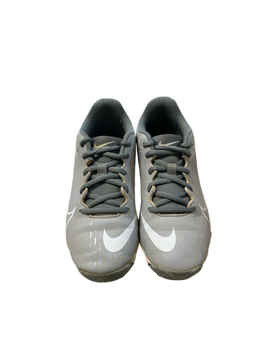 Used Nike FAST FLEX BB/SB Cleats Grey Junior 02.5 11706-S000368174