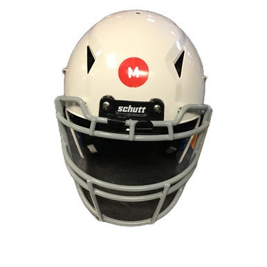 Used Schutt YOUTH VENGEANCE A11 FB Helmet White MD 11730-S000068393
