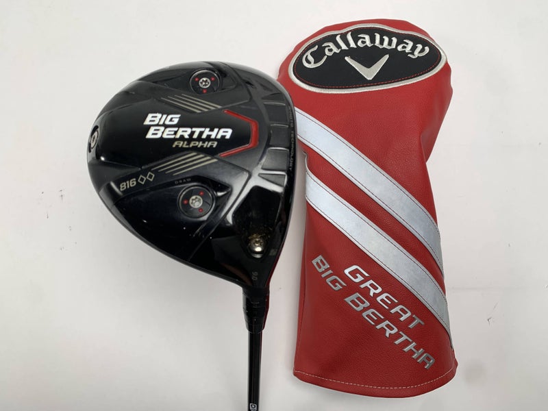 Callaway Big Bertha Alpha 816 DBD Driver 9* Rogue 110 MSI 3.8 60g Stiff RH HC