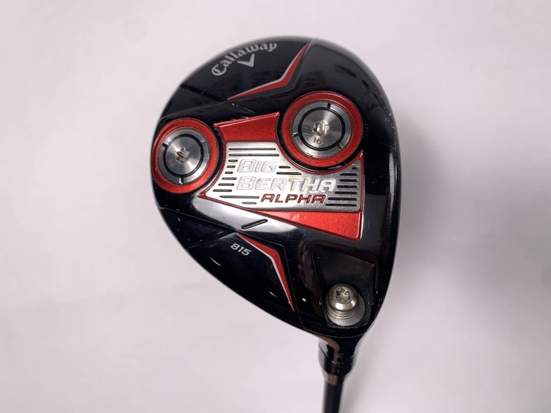 Callaway Big Bertha Alpha 815 3 Fairway Wood 14* Aldila RIP 70g Extra Stiff RH